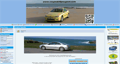 Desktop Screenshot of coupe406peugeot.com